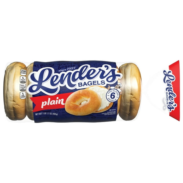 Lender's Plain Bagels