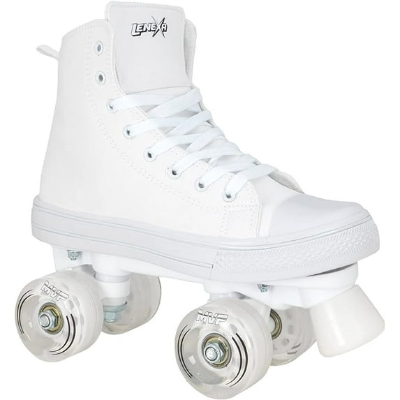 Lenexa MVP 2.0 Roller Skates for Kids and Adults | Roller Skate Shoes for Men and Women | Outdoor High-Top Sneaker Roller Shoes | Full Lace Up Ankle Support | Various Sizes and Colors