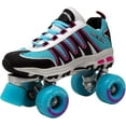 thumbnail image 1 of Lenexa Sonic Cruiser 2.0 Unisex Roller Skates - Sneaker Style Quad Skates for Indoor/Outdoor Use | Comfortable Fit Sizes, 1 of 6