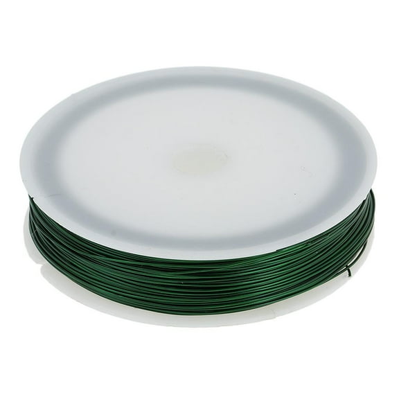 Length 0.5mm Diameter Iron Wire Thin Iron Line For DIY Models Makings & Bindings Green