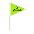 thumbnail image 1 of Length Class Triangular Ruler Toothpick Triangle Cupcake Toppers Flag, 1 of 3