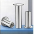 thumbnail image 1 of Length Solid Steel Round Head Rivet, Annealed,304 Stainless Steel, 1 of 5