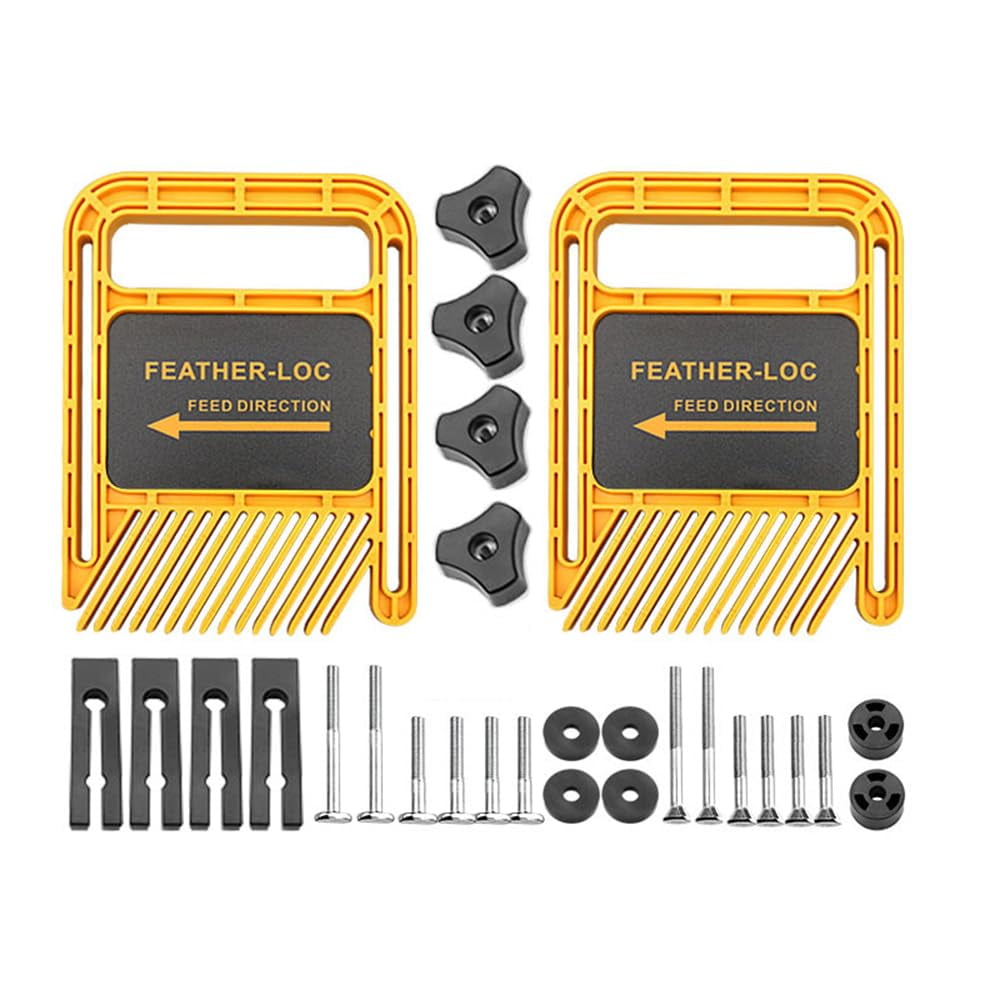 Lengthened Double Feather Boards 160mm Adjust Featherboards Safety for Table Saw Router Table Band Saw T Slot Miter Track
