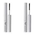 thumbnail image 1 of Lengthening Mascara, 2 Pack Black Steel Tube Mascara for Volumizing and Curling, Waterproof, Smudge Proof, Long Lasting Formula, Buildable Liquid Ink for Defined Lashes, 1 of 6