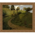thumbnail image 1 of Lengthening Shadows 32x28 Large Gold Ornate Wood Framed Canvas Art by Julian Alden Weir, 1 of 2