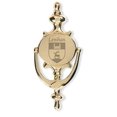 thumbnail image 1 of Lenihan Irish Coat of Arms Brass Door Knocker, 1 of 1