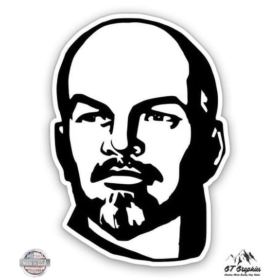 Lenin - 12" Vinyl Sticker Waterproof Decal