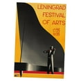thumbnail image 1 of Leningrad Festival Of Arts Poster Metal Print 12x16 12x16 Square Adults Best Posters, 1 of 1