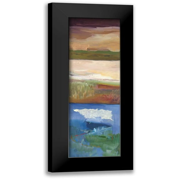 Lenker, Marlene 11x24 Black Modern Framed Museum Art Print Titled - Nantucket Vistas II