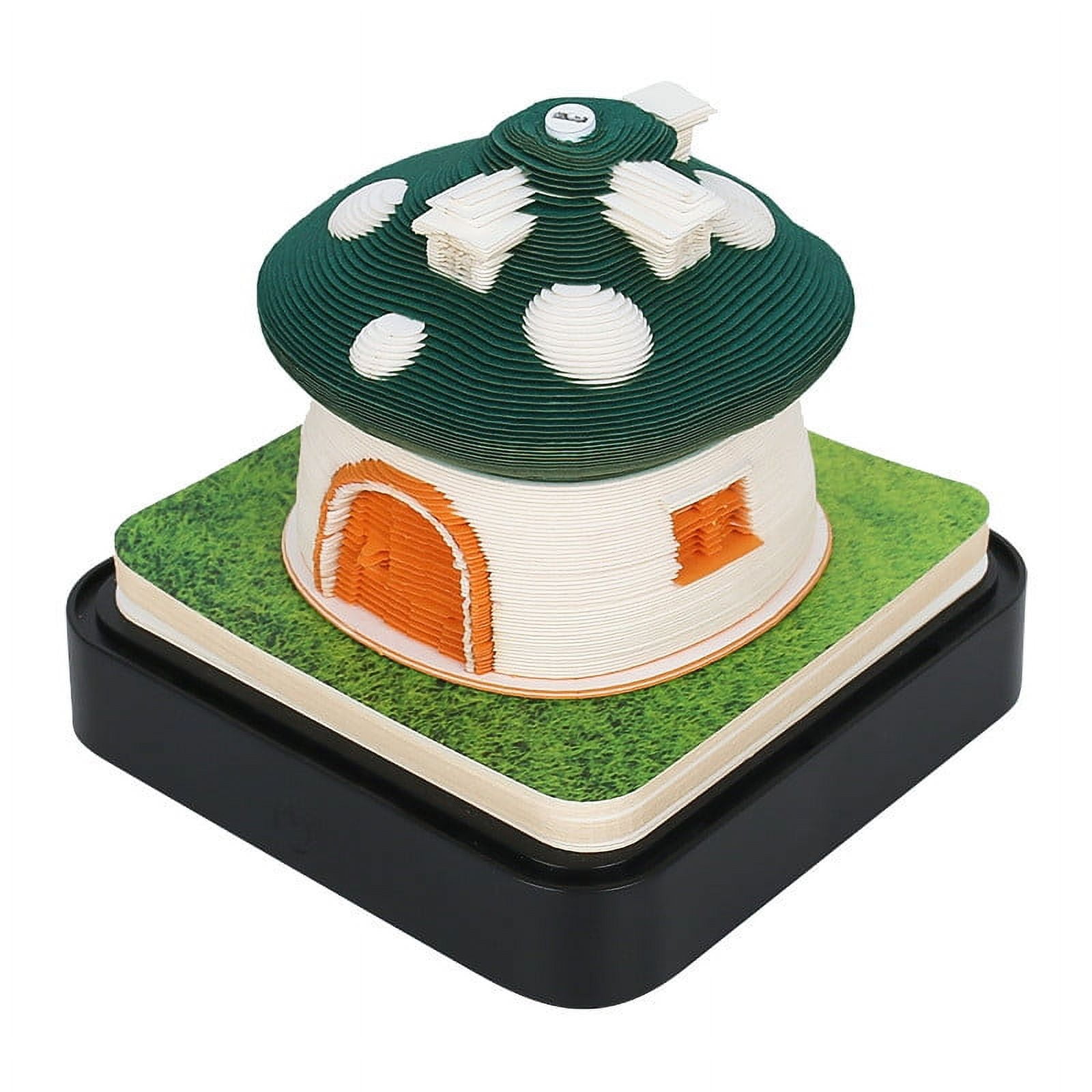 Lenkho 2025 Paper Sculpture Calendar Model Desk Calendar