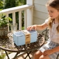 thumbnail image 1 of Lenkho Double-Layer Lunch Box with Clear Transparent Lid, Lightweight Reusable Food Storage Container, Microwave Safe & Easy to Clean for Meal Prep, Leftovers and Picnic, 1 of 6