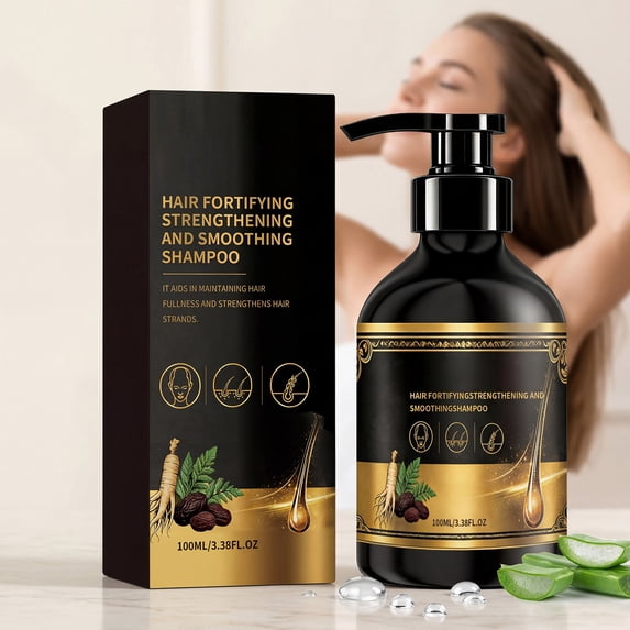 Lenkho Ginger Hair Shampoo, Strengthening & Nourishing Scalp Care Shampoo, Strengthens Hair Roots, Reduces Oiliness & Soothes Irritation, Prevents Hair Breakage, Daily Hair Care for Men & Women