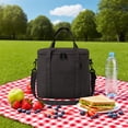 thumbnail image 1 of Lenkho Large Capacity Insulated Cooler Bag, Leak-Proof Thermal Tote with Adjustable Shoulder Strap, Water-Resistant & Durable, Perfect for Picnics, Camping, Beach Trips, and Outdoor Activities, 1 of 6