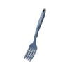 Lenkho Long Handle Silicone Potato Masher, Non-Stick Heat Resistant Kitchen Mixing Fork, Multifunctional Food Masher Tool for Egg Mixing, Sauce Stirring, Cooking and Baking Use