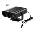 thumbnail image 1 of Lenkho Portable Car Heater, 12V Fast Heating Windshield Defogger and Defroster, 2 in 1 Portable Heating & Cooling Fan, 360° Rotatable Heater with Plug-in Cigarette Lighter, 1 of 1