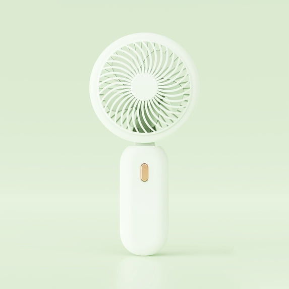 Lenkho Rechargeable Handheld Mini Fan, Portable Personal Fan with Multi-Speed Settings, Minimalist Folding Design, Ideal for Travel, Commuting, Camping, Office