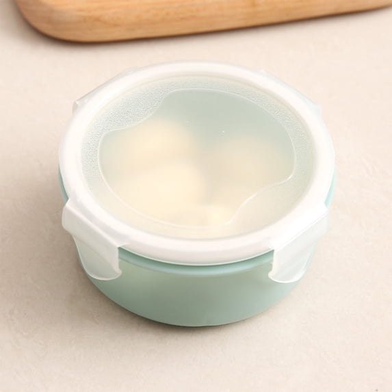 Lenkho Small Reusable Snack Containers with Lids, Leak-Proof Meal Prep ...