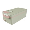 thumbnail image 1 of Lenkho USB Heating Lunch Boxes, Electric Heated Lunch Box, Stainless Steel Portable Food Warmer Lunch Box, 1 L Large Capacity, Perfect for Work, Office, Travel, 1 of 9