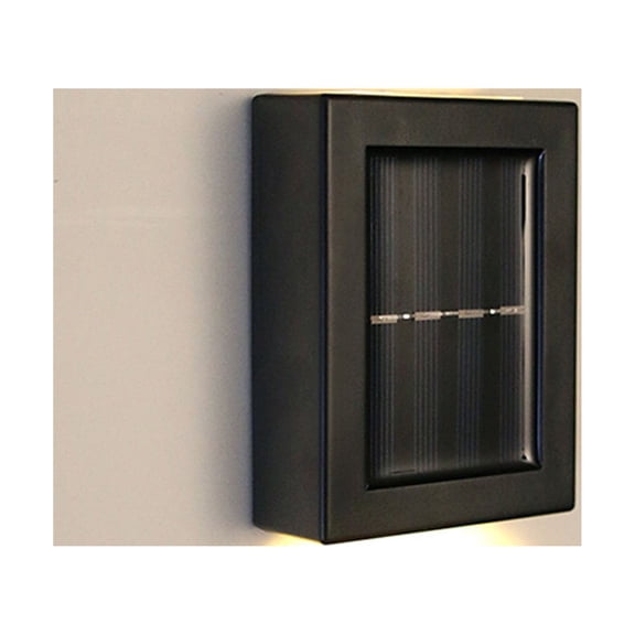 Lenkho Up and Down Lighting Wall Sconce, Outdoor Waterproof Garden Wall Lamp, Modern Exterior Decor Light for Patio Courtyard Villa