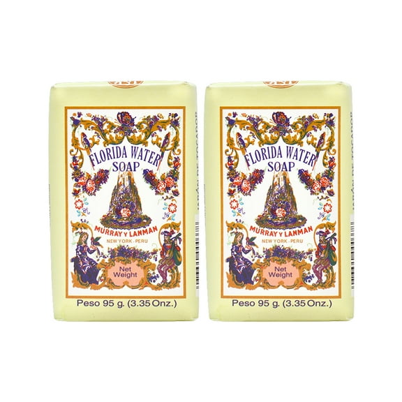 Lenman & Kemp Florida Water Soap Murray & Lenman Peru 3.35oz (Pack of 2)