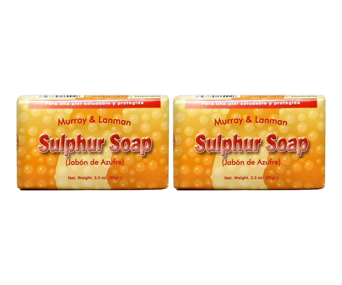 Lenman & Kemp Sulphur Soap 3.35oz (Pack of 2)