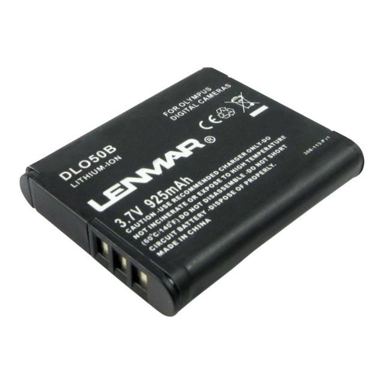 Lenmar DLO50B - Battery - Li-Ion - 925 mAh - black - for Olympus D