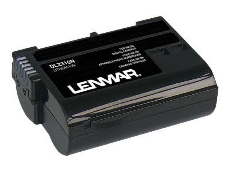 Lenmar DLZ310N - Battery - Li-Ion - 1750 mAh - black - for Nikon D600, D610, D7000, D7100, D7200, D750, D7500, D800, D800E, D810, D810A, Z 6II, Z7; 1 - image 1 of 2