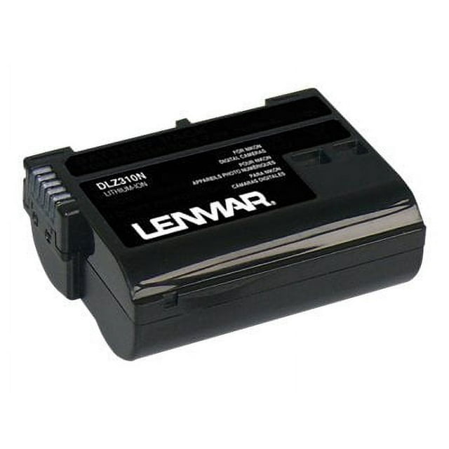 Lenmar DLZ310N - Battery - Li-Ion - 1750 mAh - black - for Nikon D600, D610, D7000, D7100, D7200, D750, D7500, D800, D800E, D810, D810A, Z 6II, Z7; 1