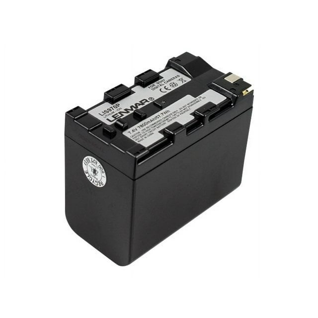 Lenmar LIS 970P - Battery - Li-Ion - 7800 mAh - dark gray - for Sony HVR-V1P, Z1J, Z7J; NXCAM HXR-NX100, NX200, NX5R, NEX-FS100, FS700; XDCAM PXW-Z150