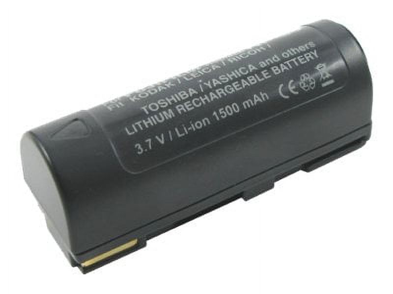 Lenmar NoMEM DLF80 Battery LiIon 1200 mAh black for Fujifilm
