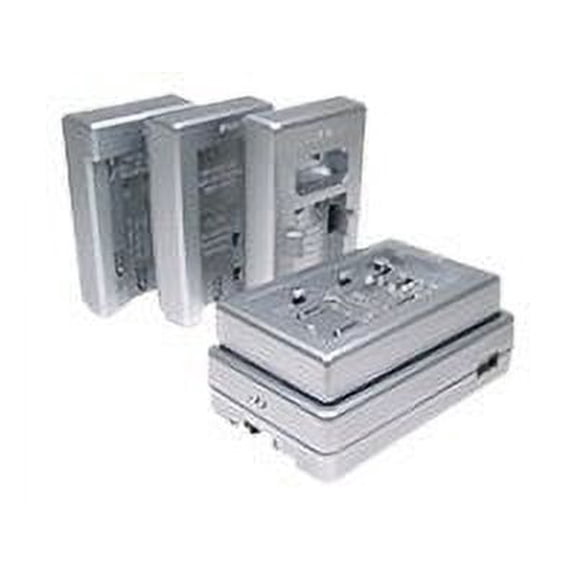 Lenmar SoloXP SOLOXP-P - Battery charger / power adapter - silver - for Panasonic CGA-D54, DU07, DU14, DU21, S001, S002, S004, S005, S006, S007; CGR-D08