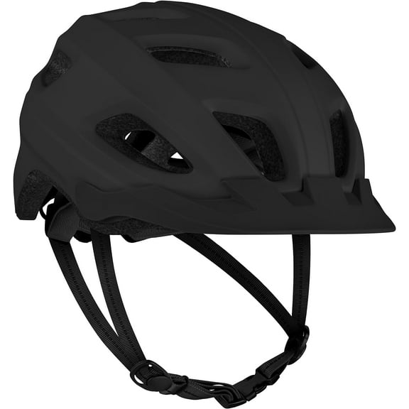 Lennon Bike Helmet with LED Safety Light Adjustable Dial & Removable Visor