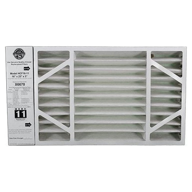 Honeywell 16x25x5 merv outlet 11