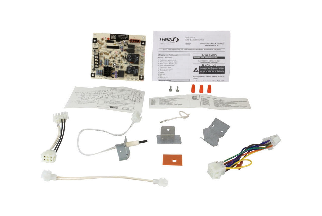 Lennox 19V36 SureLight Furnace Control Board, replacement for Y7761, 10G43