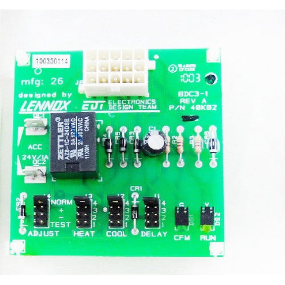 Lennox 40K82 Control Board BDC3-1