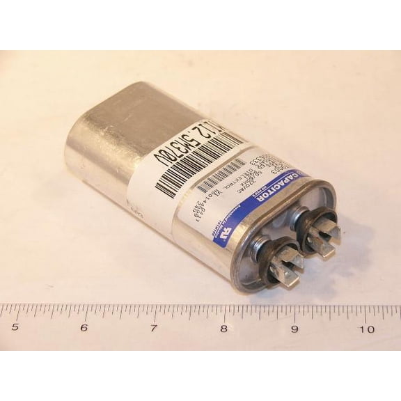 Lennox 83W76 12.5 MFD Oval Run Capacitor (370V), replacement for 33H41