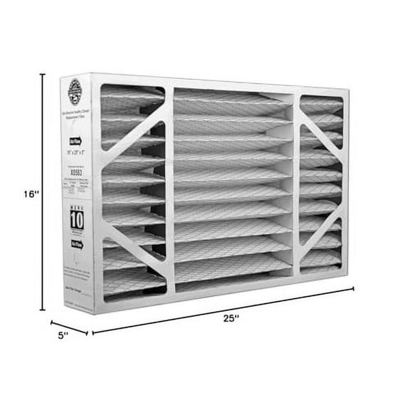 Lennox X0583 MERV 11 Filter - 16" x 25" x 5" - Genuine Lennox Product