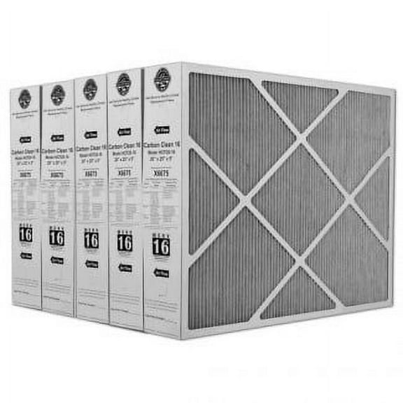 Lennox X6675 20x25x5 MERV 16 Furnace Filter - 5 Pack
