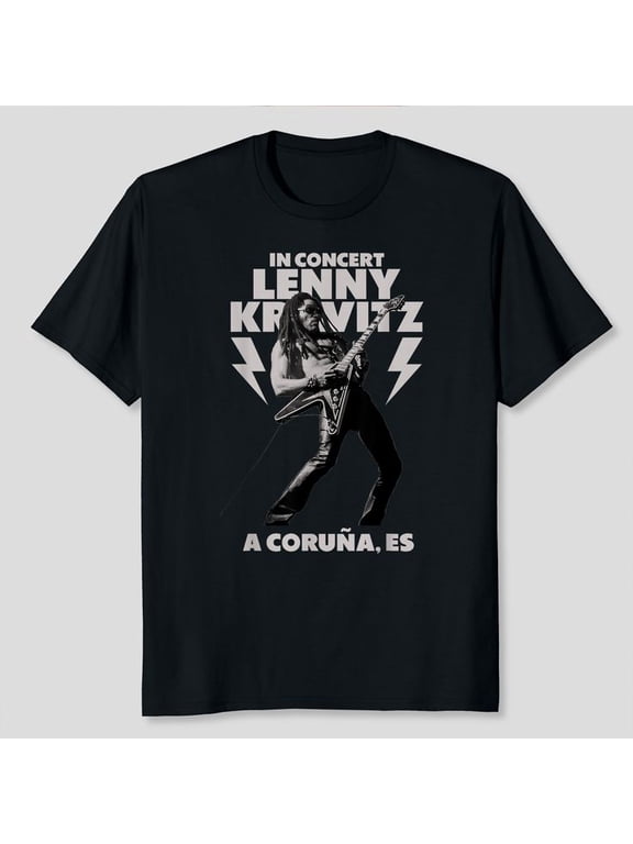 Lenny Kravitz – Blue Electric Light Tour 2025 A Coruna T-Shirt Unisex, Sizes S-5XL, Tbun