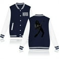 thumbnail image 1 of Lenny Kravitz Blue Electric Light Tour Jackets Unisex Baseball Uniform Fashion Coat, 1 of 2