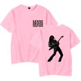 thumbnail image 1 of Lenny Kravitz Blue Electric Light Tour Tshirt Cosplay Short Sleeve Tee Women Men Tops, 1 of 2
