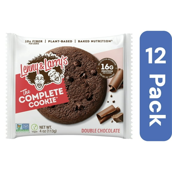 Lenny & Larry's Cookie Double Chocolate Complete 4 oz (Pack Of 12)
