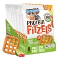 thumbnail image 1 of Lenny & Larry's Fitzels Protein Pretzels Snack,Chili Lime Time, 20g of Protein, 8 Pack, 1 of 6