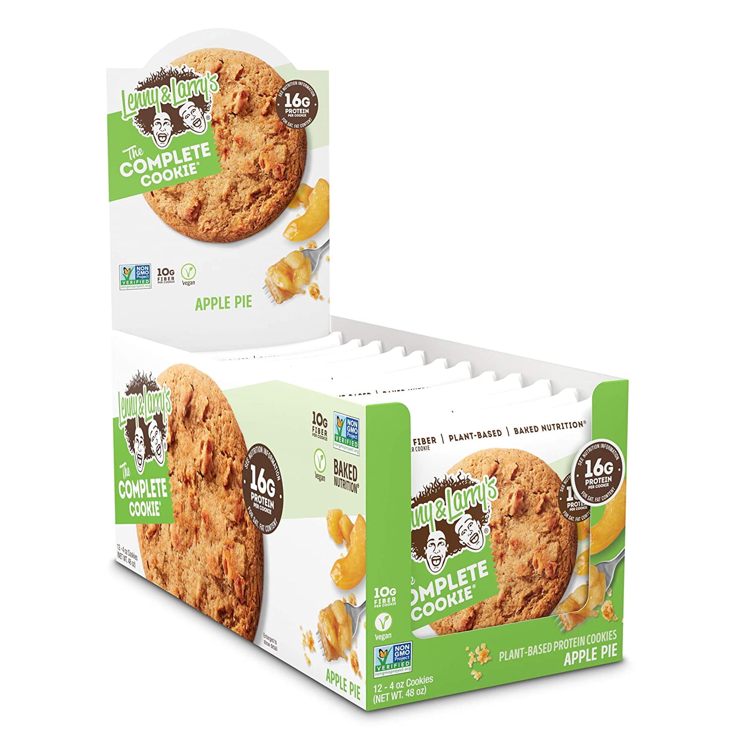 Lenny & Larry's The Complete Cookie, Apple Pie, 4 oz, 12 ct