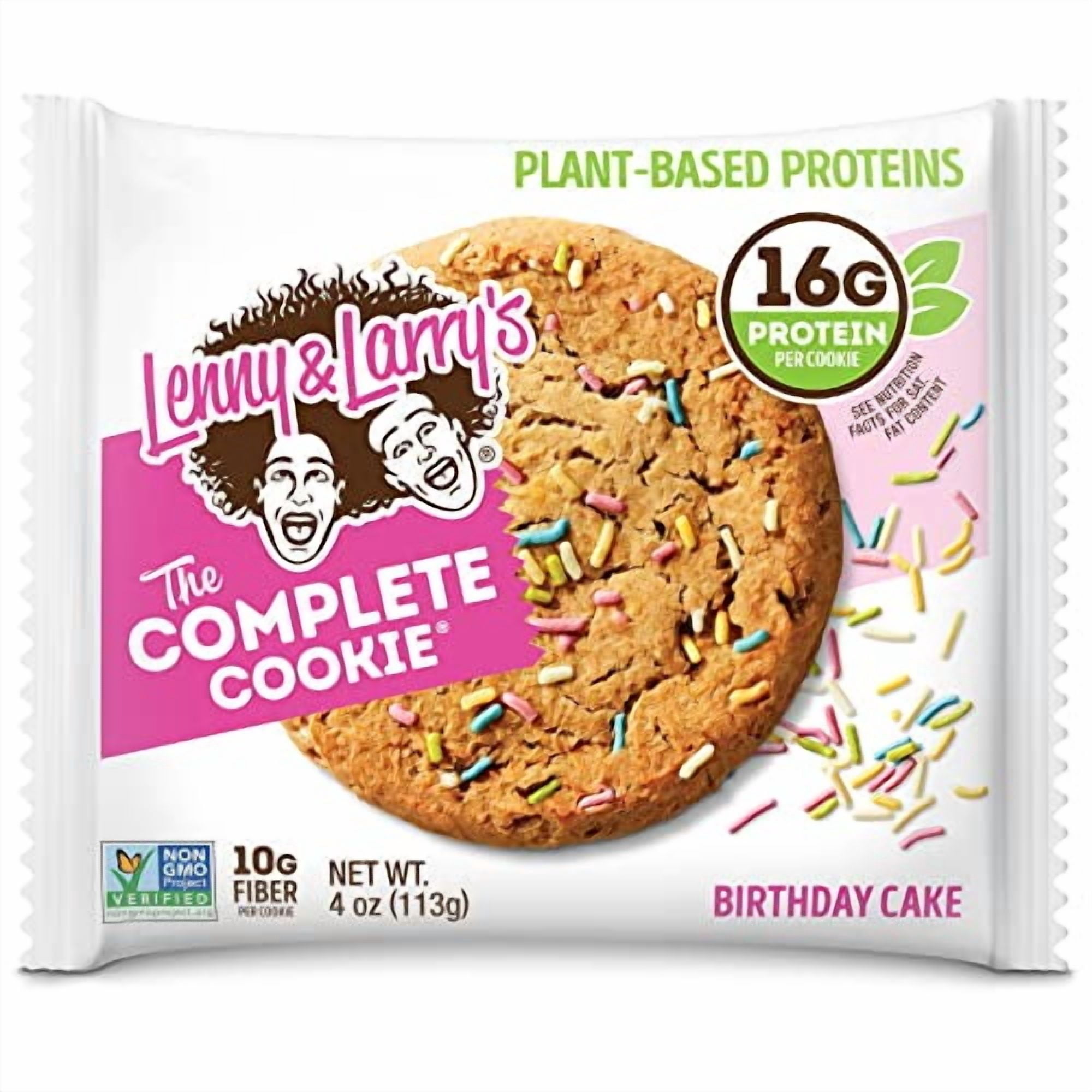 Lenny & Larry's The Complete Cookie, Birthday Cake, Soft Baked