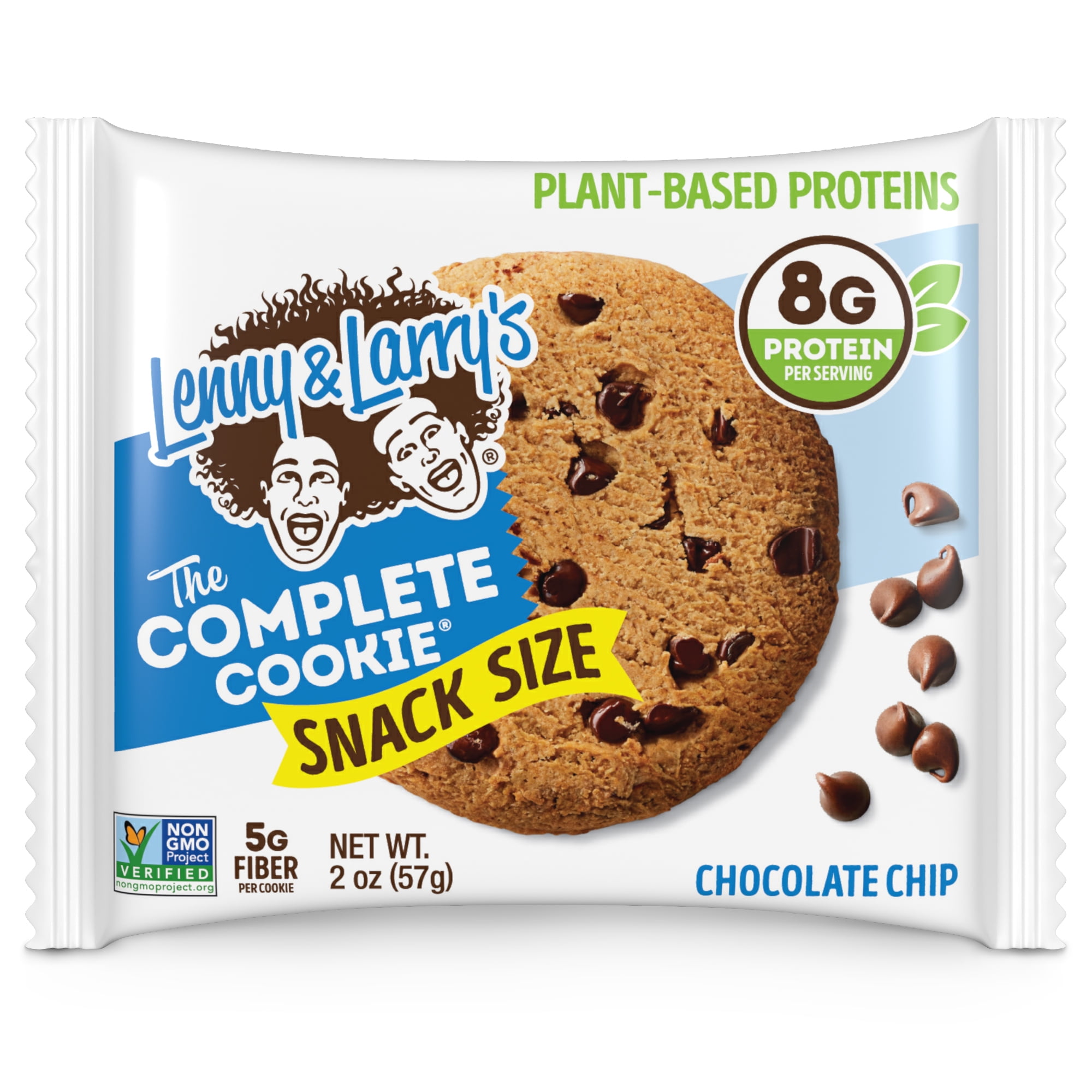 Lenny & Larry's The Complete Cookie, Chocolate Chip, 2 oz, 12 ct ...