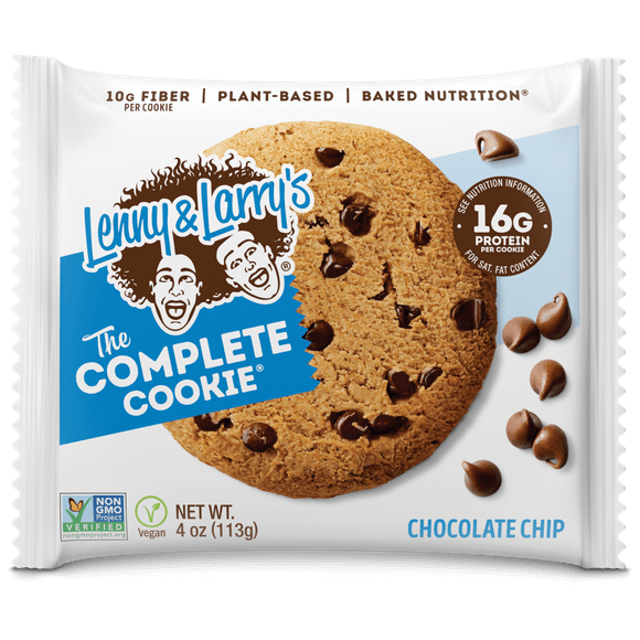 Lenny & Larry's The Complete Cookie, Chocolate Chip, 4 oz, 1 Ct