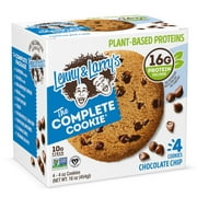 Lenny & Larry's The Complete Cookie, Chocolate Chip, 4 oz, 4 Ct