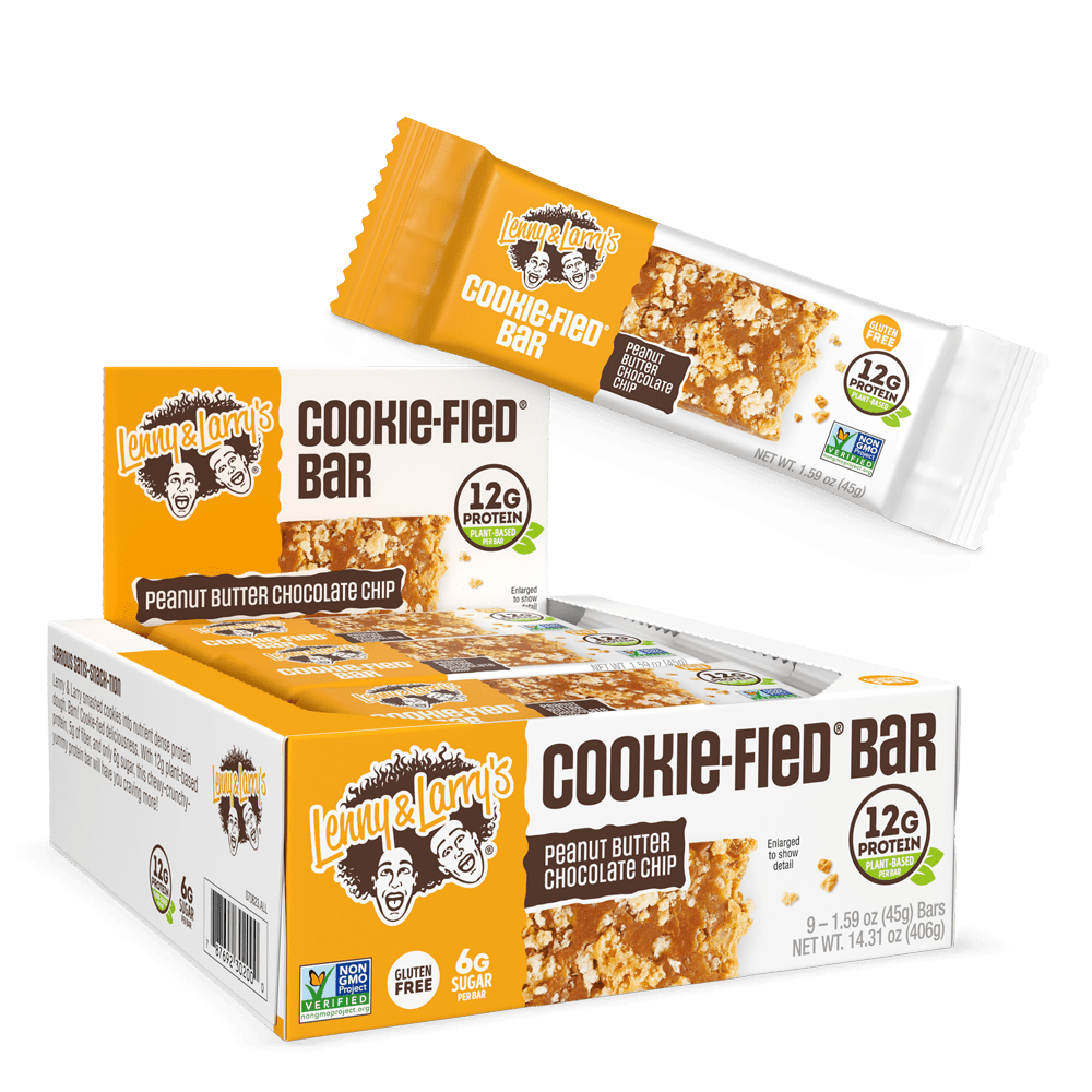 Lenny & Larry's The Complete CookieFied Bar, Peanut Butter Chocolate
