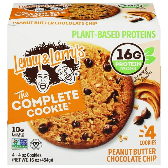 Lenny & Larry's The Complete Cookie Peanut Butter Chocolate Chip Soft-Baked Cookies